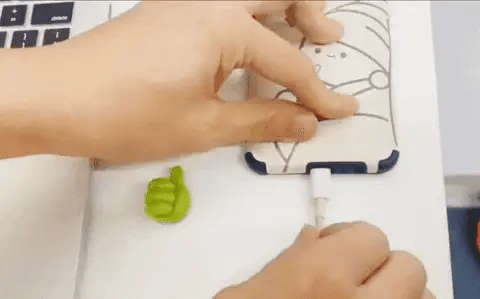 Silicone Thumbs Up Hook